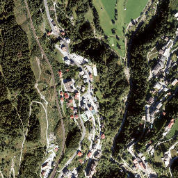 Bad Gastein map(satellite map)
