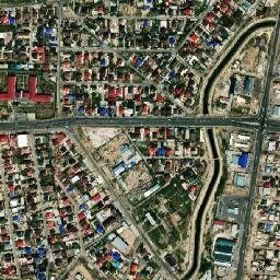 Atyrau map(satellite map)