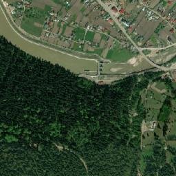 Comuna Poiana Teiului map(satellite map)