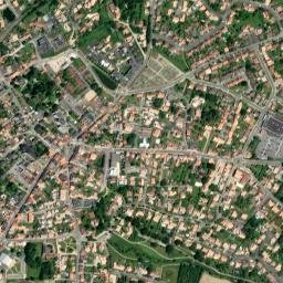 Sainte-Pazanne map(satellite map)