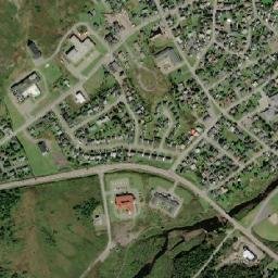 Grand Bank map(satellite map)