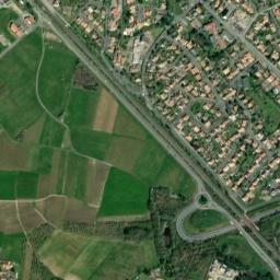 Gorges map(satellite map)