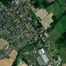 Perrusson map(satellite map)