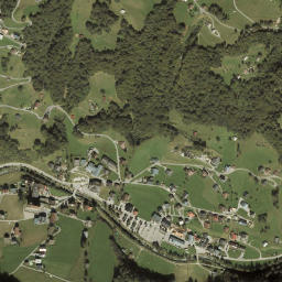 Silbertal map(satellite map)