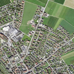 Kirchberg map(satellite map)
