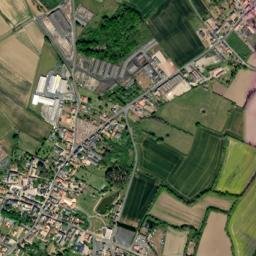 Bouillé-Loretz map(satellite map)