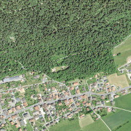 Dombresson map(satellite map)