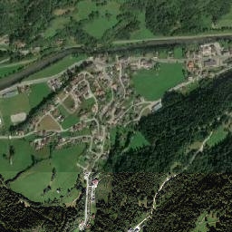 Ramingstein map(satellite map)
