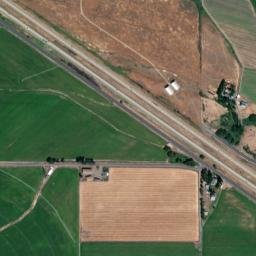 Interstate 90, Thorp, WA 98946, USA High Resolution Satellite Map