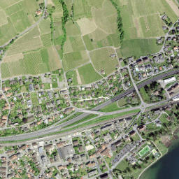 Le Landeron map(satellite map)