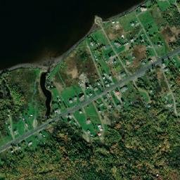 Baie Ste. Anne map(satellite map)