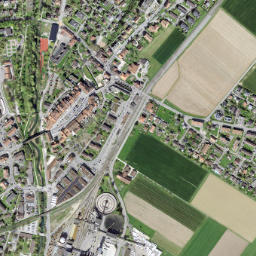 Aarberg map(satellite map)