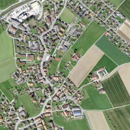 Hindelbank map(satellite map)