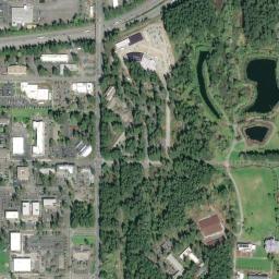 Satellite view of Woodland Creek Disc Golf Course