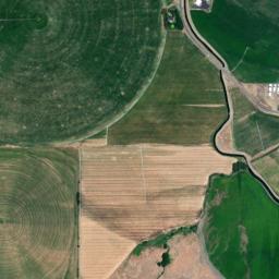 Satellite view of Ellensburg Golf and Country Club