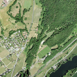 Neuchâtel District map(satellite map)