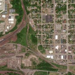 Two Harbors map(satellite map)