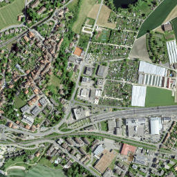 Saint-Blaise map(satellite map)