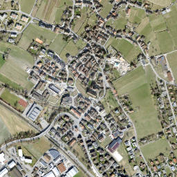 Maienfeld map(satellite map)