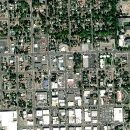 Ellensburg map(satellite map)