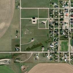 Central Avenue, Hobson, MT 59452, USA High Resolution Satellite Map