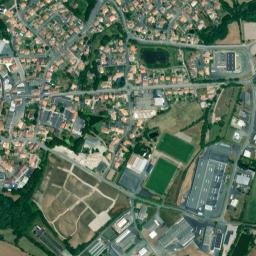 Treize-Septiers map(satellite map)