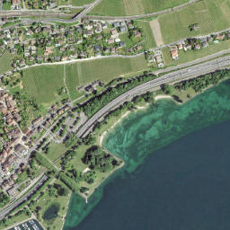 Auvernier map(satellite map)