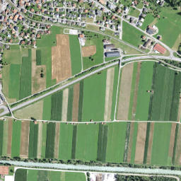 Grüsch map(satellite map)