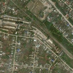 Kirovskaya map(satellite map)