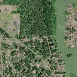 Ocean Shores map(satellite map)