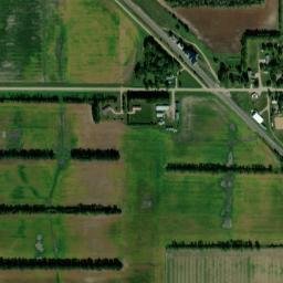 Ayr North Dakota High Resolution Satellite Map