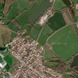 Les Landes-Genusson map(satellite map)