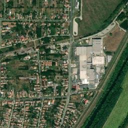 Körösladány map(satellite map)