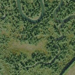 Satellite view of Grays Harbor Country Club