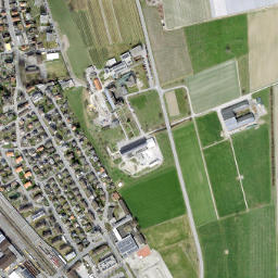 Region Landquart map(satellite map)