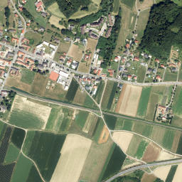 Gniebing map(satellite map)