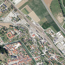 Friesach map(satellite map)