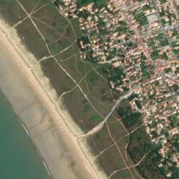 Barbâtre map(satellite map)