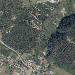 Obervellach map(satellite map)