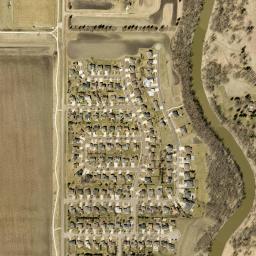 Satellite view of Edgewood Golf Course