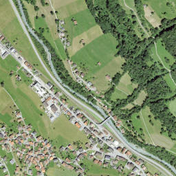 Jenaz map(satellite map)
