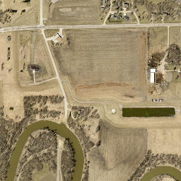 Oakport map(satellite map)