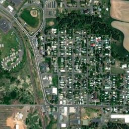 160-198 6th Street, Potlatch, ID 83855, USA High Resolution Satellite Map