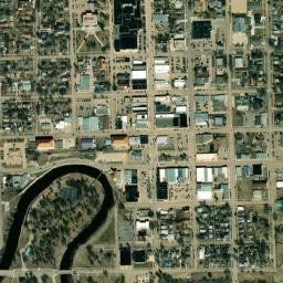 Valley City map(satellite map)