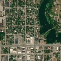Park Rapids map(satellite map)