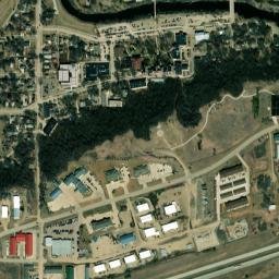 101-199 College Street Southeast, Valley City High Resolution Satellite Map