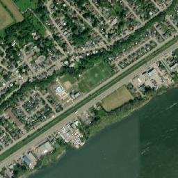 L'Ange-Gardien map(satellite map)