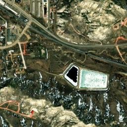 Pacific Ave, Little Missouri National Grassland, Medora High Resolution Satellite Map