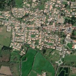Saint-Gervais map(satellite map)
