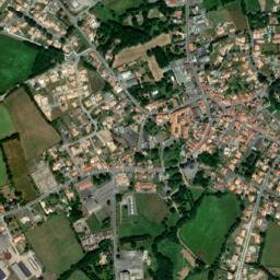 Touvois map(satellite map)